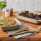 2 Qt Square Stoneware Baking Dish S9