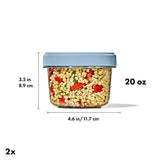 Twist & Stack Container (20 oz) – 2-Pack E3