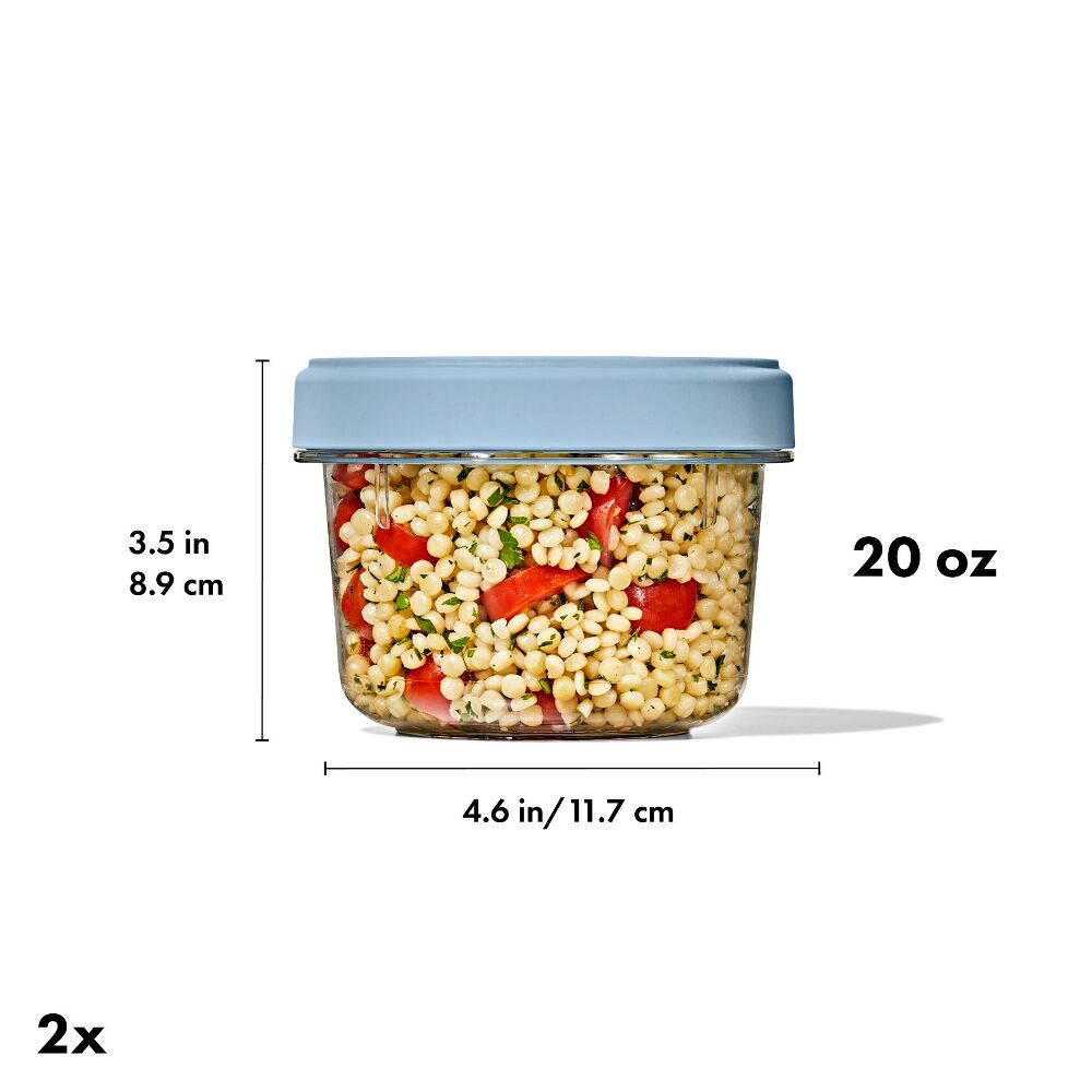 Twist & Stack Container (20 oz) – 2-Pack E3