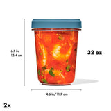 Twist & Stack Container (32 oz) – 2-Pack H8