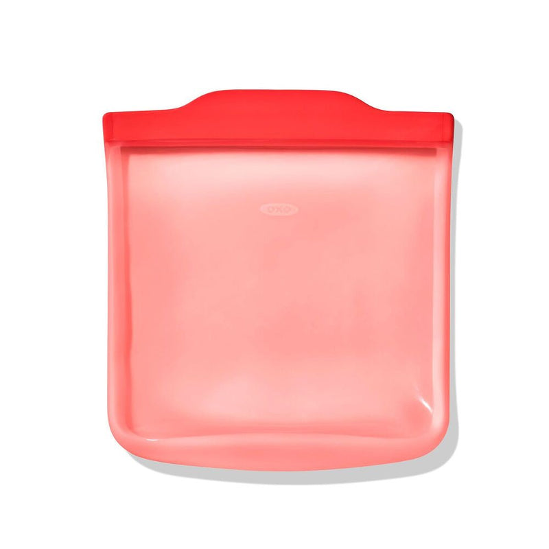 Silicone Reusable Bag - Sandwich Bag (28 oz) - Watermelon E3