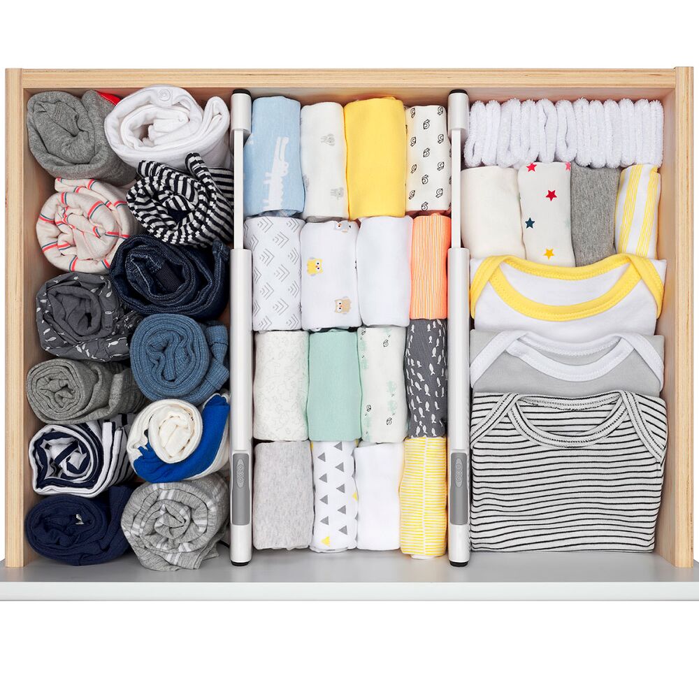 OXO TOT Expandable Dresser Drawer Divider - 4 Pack M5