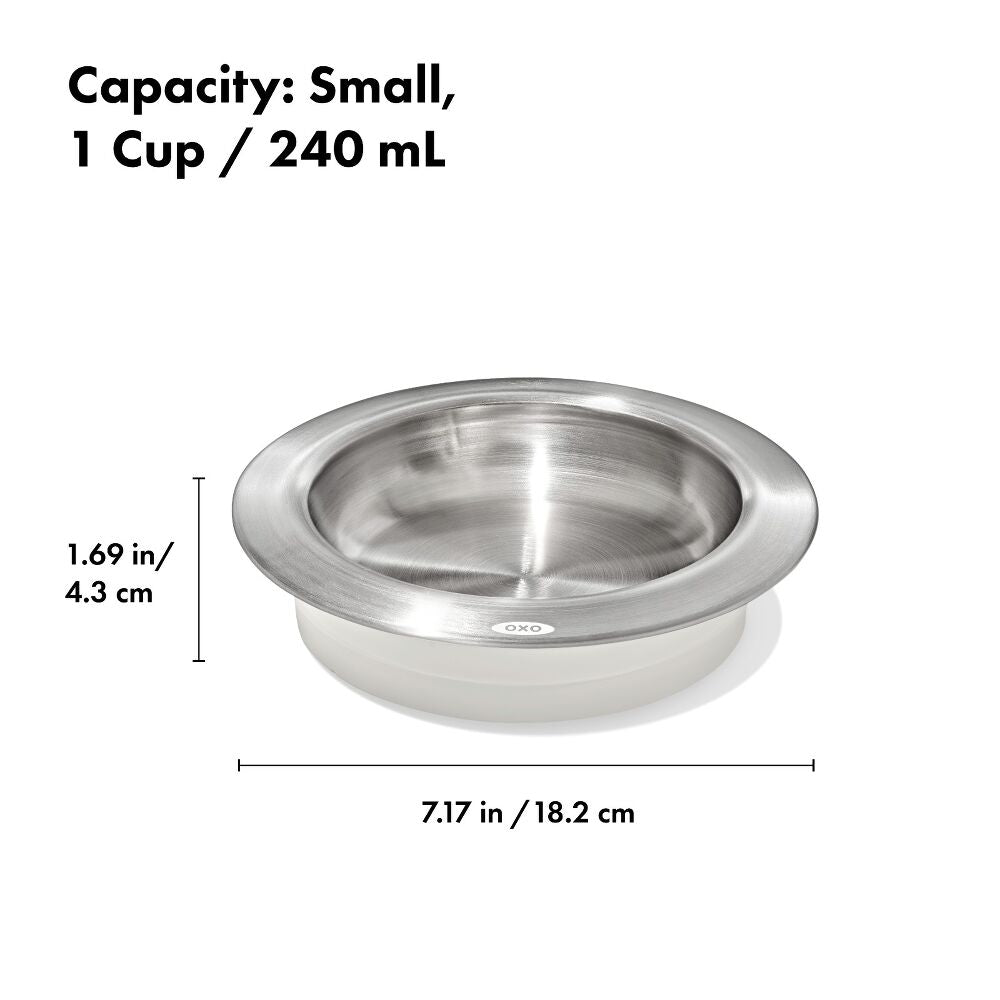 OXO Pet Nonslip Bowl - Small, 1 Cup / 240 mL P0