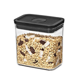 POP Container - Rectangle Short (1.7 Qt/1.6 L) - Matte Black J5