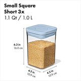 3-Piece POP Container Set with Mini Scoops O6