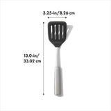 OXO Steel Silicone Flexible Turner T2