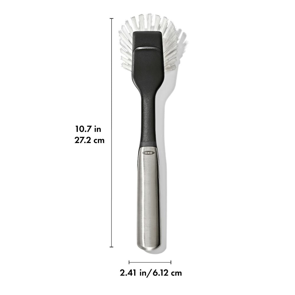 Steel Dish Brush with Replaceable Head D3