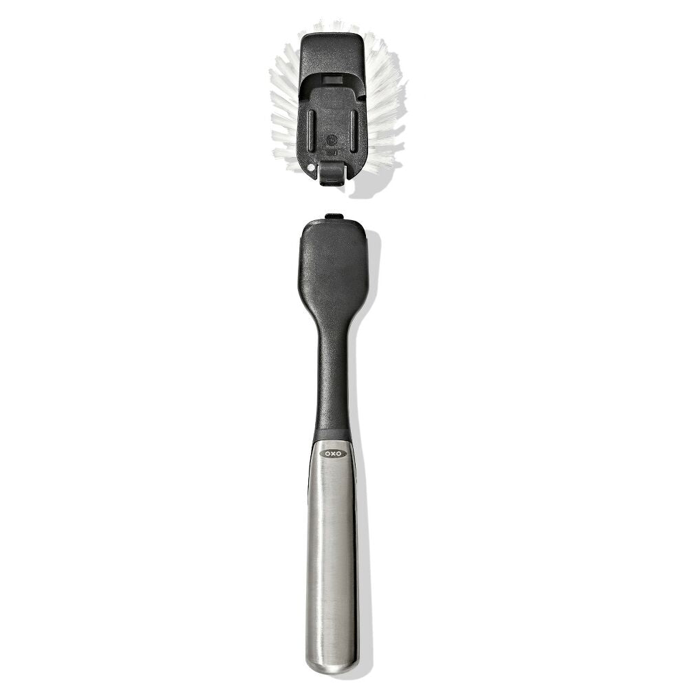 Steel Dish Brush with Replaceable Head D3