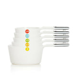 6 Piece Plastic Measuring Cups H7