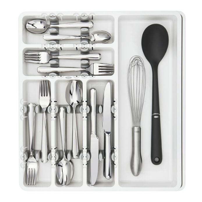 Large Expandable Utensil Organizer I6