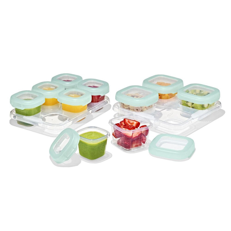 12-Piece Baby Blocks Food Storage Container Set - Opal U6