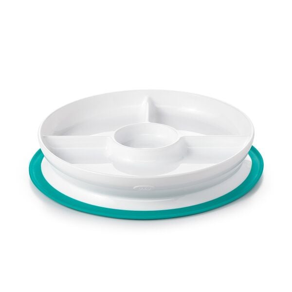 Stick & Stay Suction Divided Plate X9
