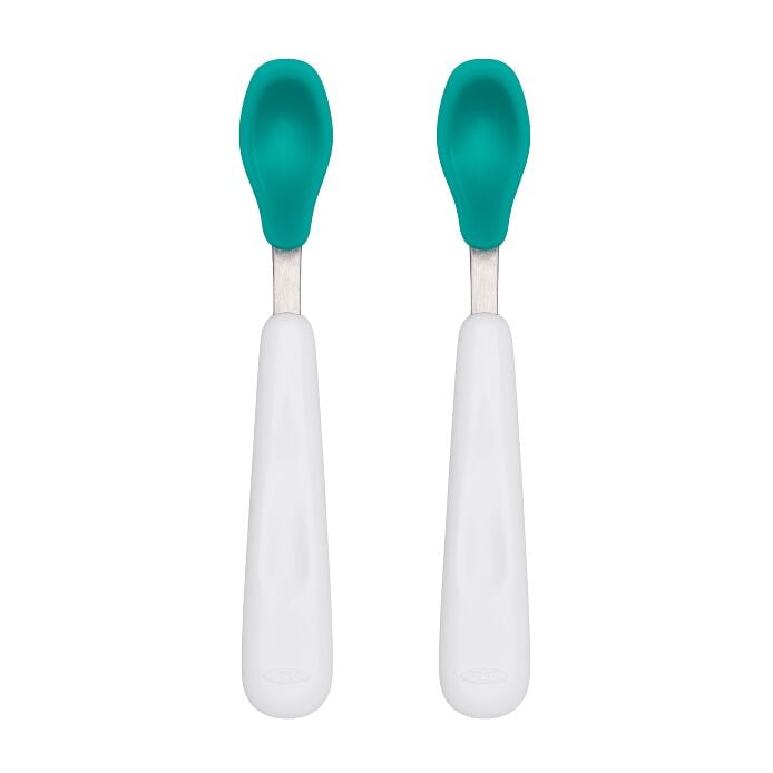 Feeding Spoon Set with Soft Silicone A0
