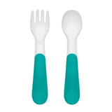 On-the-Go Plastic Fork and Spoon Set with Travel Case C5