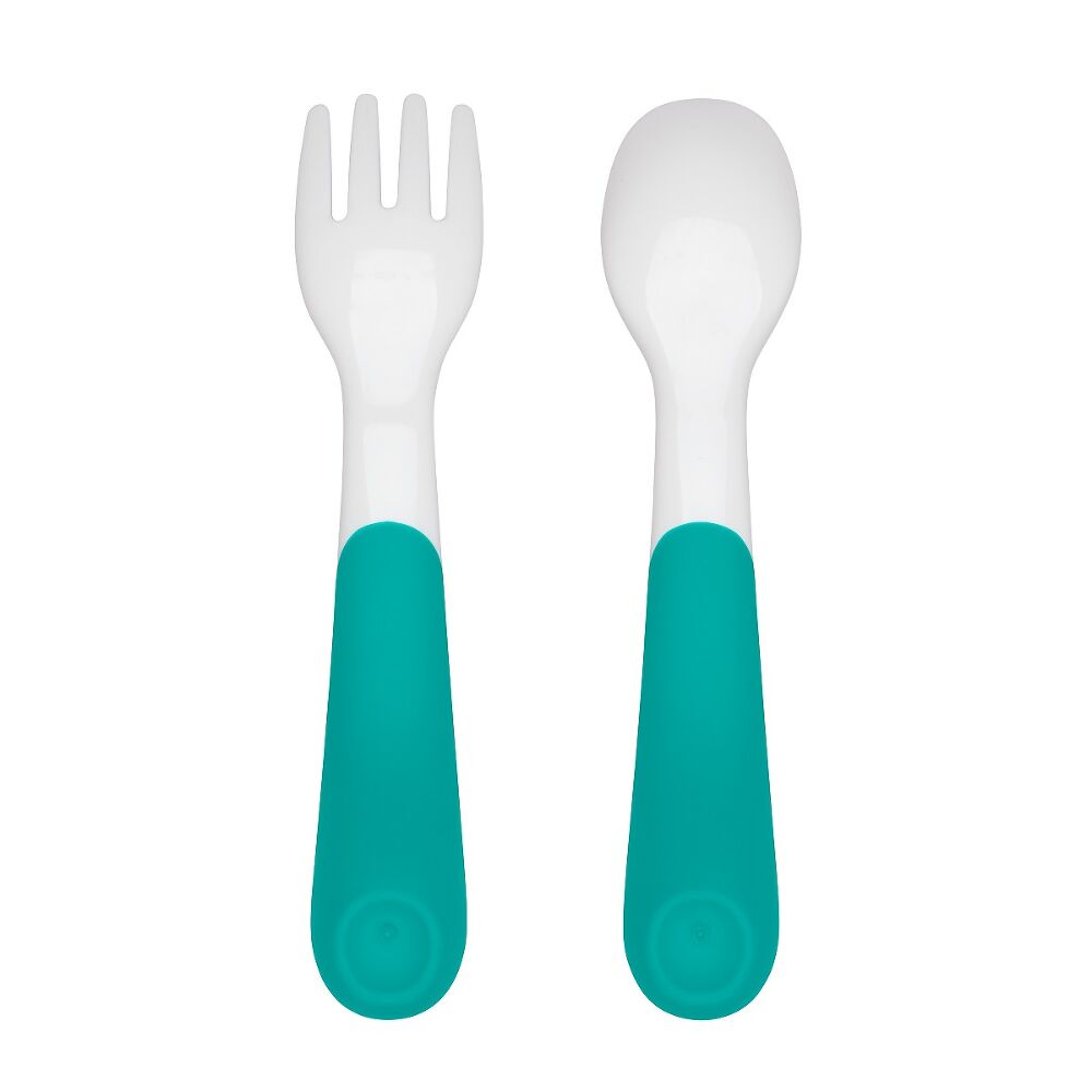 On-the-Go Plastic Fork and Spoon Set with Travel Case C5