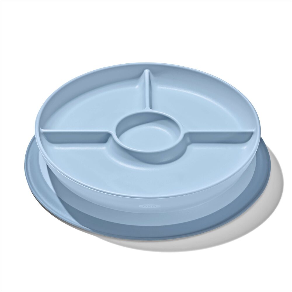 Stick & Stay Suction Divided Plate K6