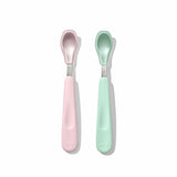 Feeding Spoon Set with Soft Silicone A0