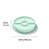 Stick & Stay Suction Divided Plate K6