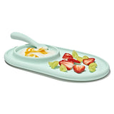 Textured Suction Plate & Spoons Set – 3-Piece I7