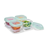 Baby Blocks Food Storage Containers (6 oz) - Opal U7