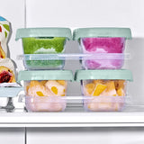 Baby Blocks Food Storage Containers (6 oz) - Opal U7