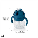 Transitions 6 Oz Straw Cup with Handles Set Z6